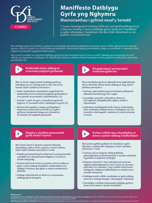 CDI Cymru Wales manifesto 2026