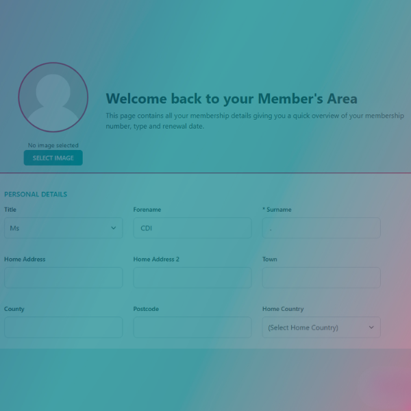 1. Updating your details in the Members Area