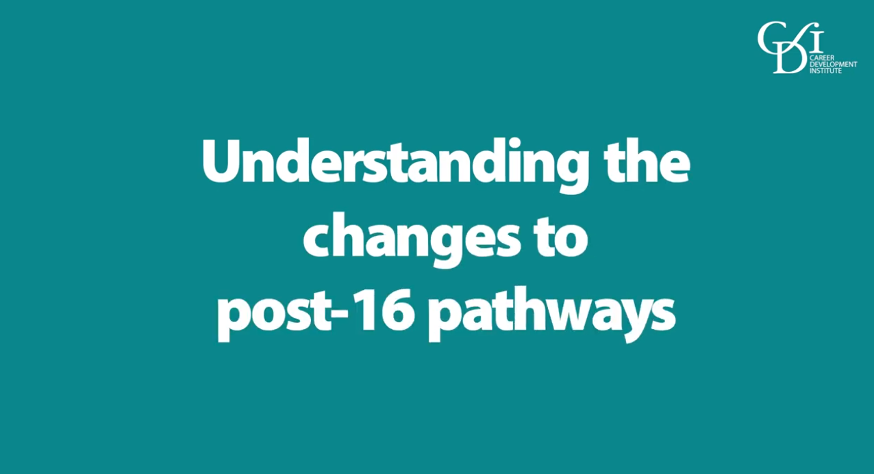 Latest resource: Watch the new video on Post-16 Pathways