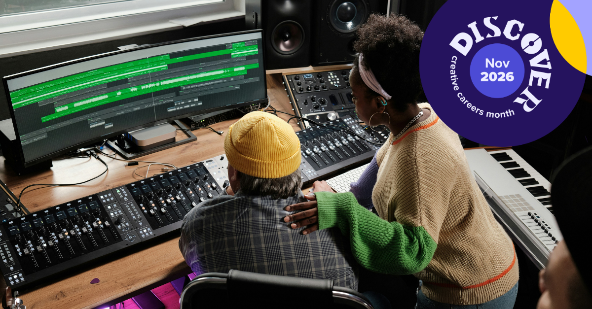 Get ready for Discover Creative Careers Month in November